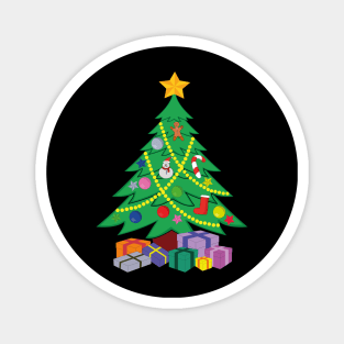 Christmas Tree cartoon ideas design Magnet